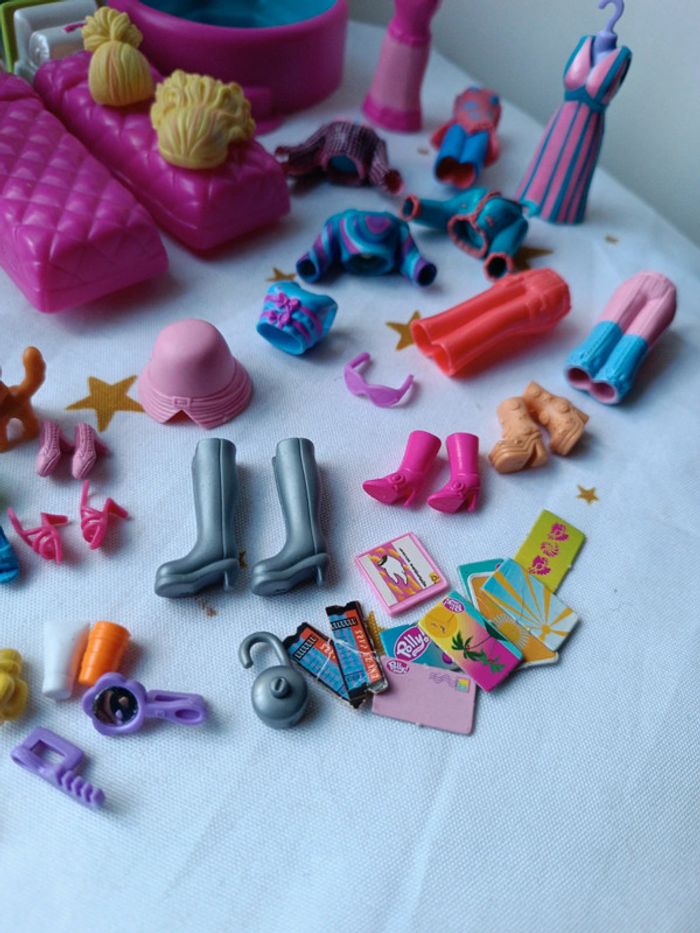 Polly pocket fashion mattel dress vêtement petite poupée doll magnétique aimant aimanté - photo numéro 5