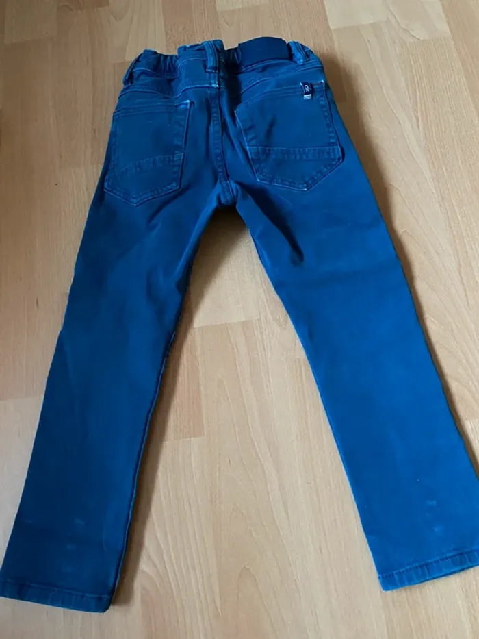 Pantalon jeans Skinny bleu Okaidi Taille 3 ans - 98 cm - photo numéro 2