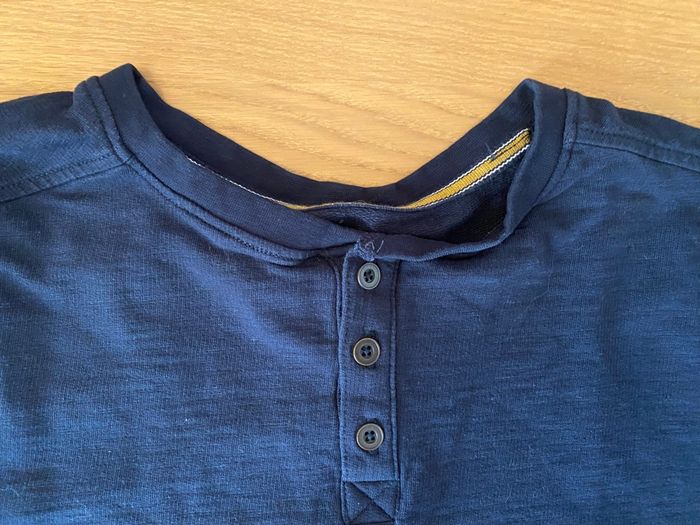 Kiabi Polo manches longues bleu marine Taille 38 - photo numéro 4