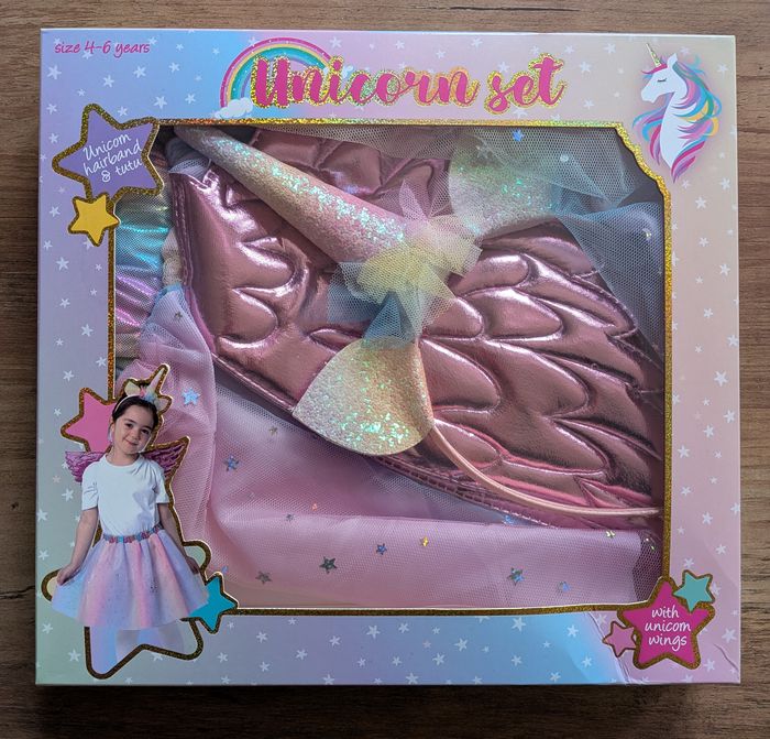 Ensemble de Costumes de licorne pour Fille 4-6 ans - photo numéro 1