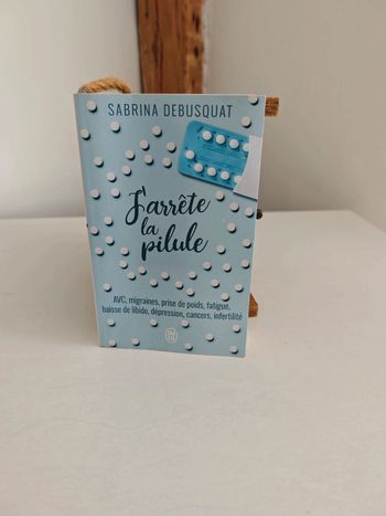 Livre J'arrête la pilule