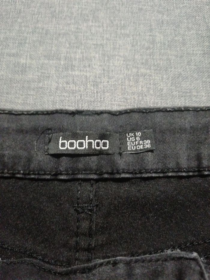 C62 jeans noir Boohoo 38 - photo numéro 3