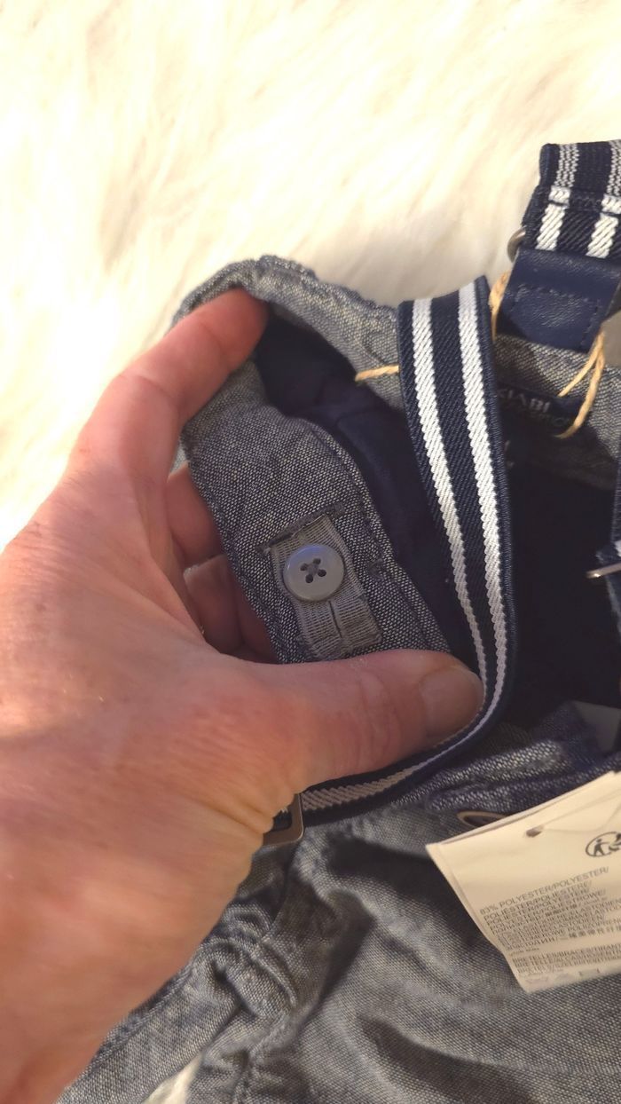 (Neufs non portés) 🏷🏷🤩😍💙superbe ensemble  Polo ml et pantalon doublé 3 mois garçon 💙😍🤩 - photo numéro 8