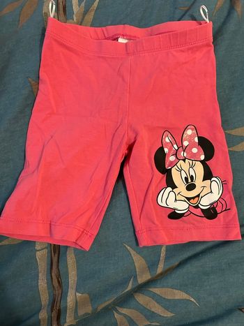 Short Minnie mousse rose Disney 5 ans