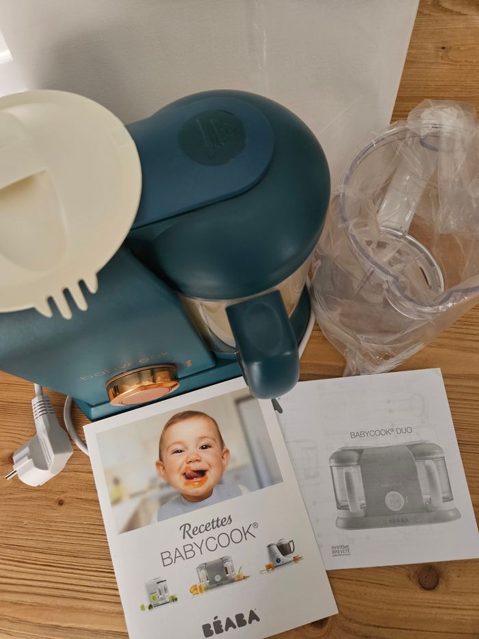 Babycook solo pin vert(vert rose gold) - photo numéro 2