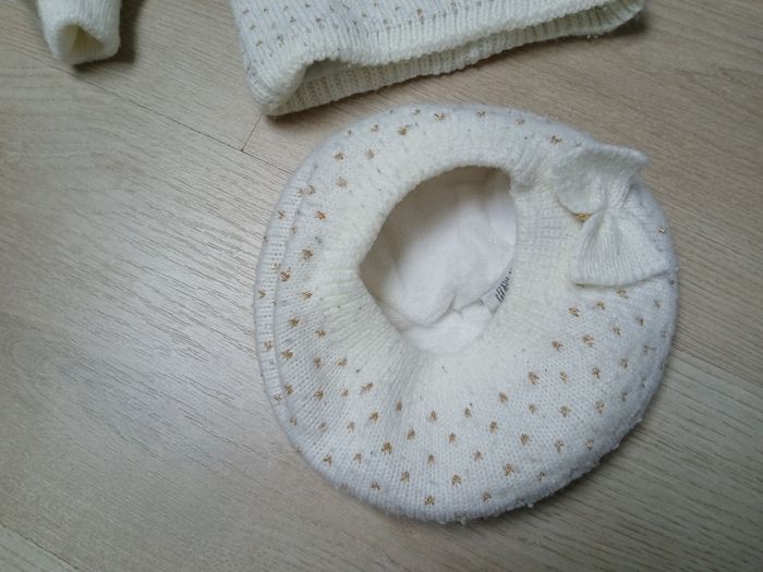 Ensemble bonnet tour de cou + moufle - photo numéro 6