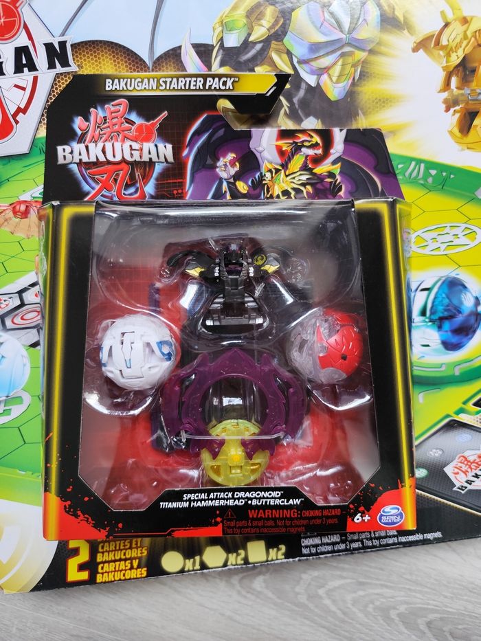 Lot Arène Bakugan Leonidas + starter pack - photo numéro 2