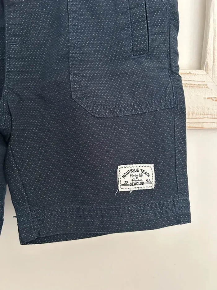 Short bleu taille 5 ans - photo numéro 2