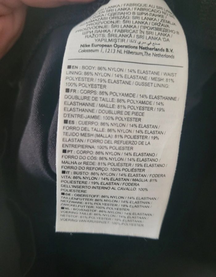 Legging corsaire Nike Dri-fit Taille M - photo numéro 6