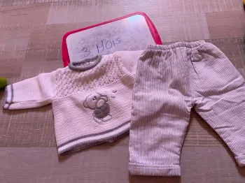 Ensemble pull pantalon bebe