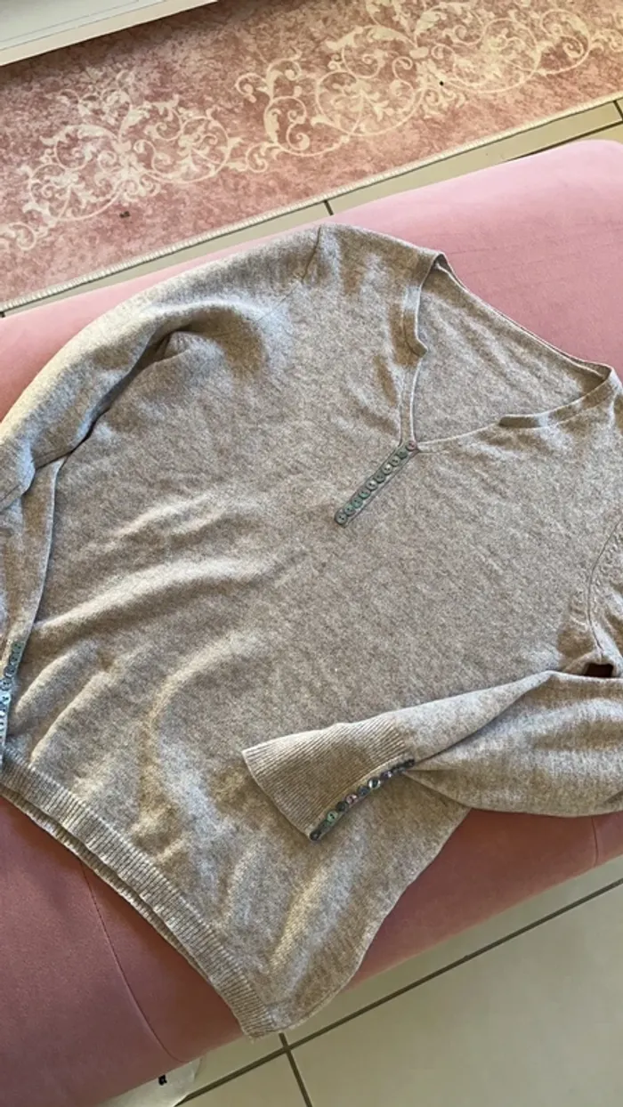 Pull beige
