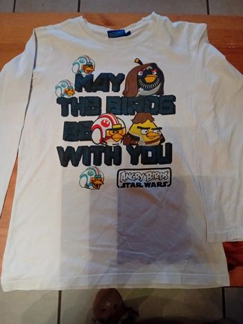Tshirt angry bird 11/12ans💙