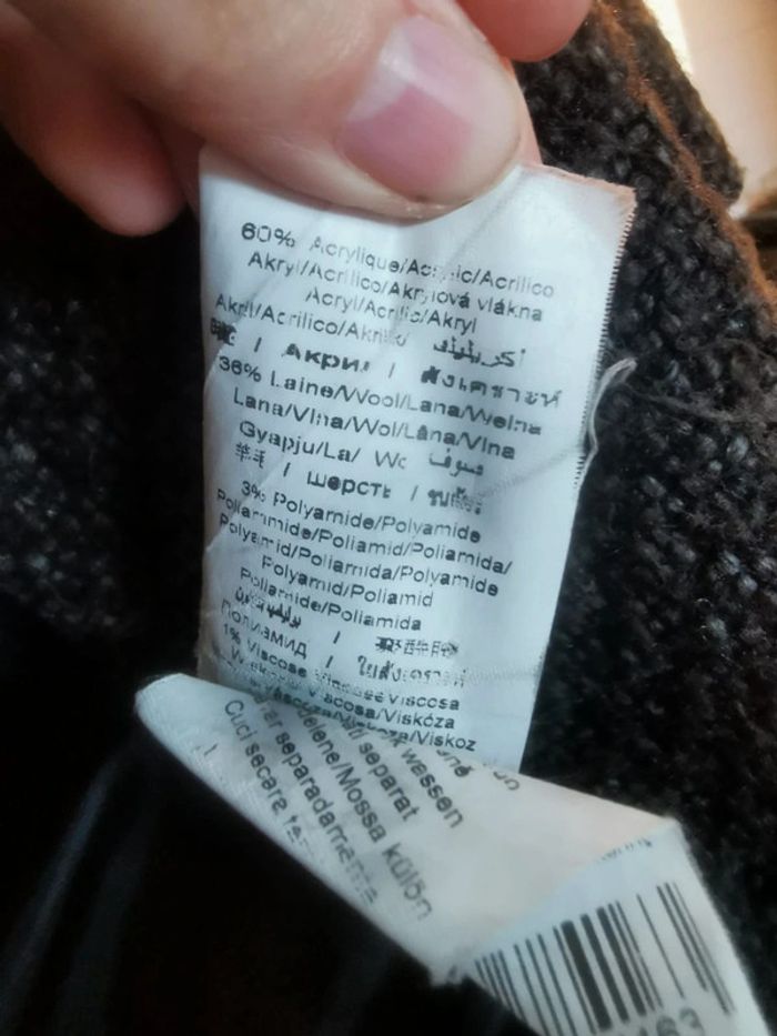 Manteau à capuche marron - photo numéro 5