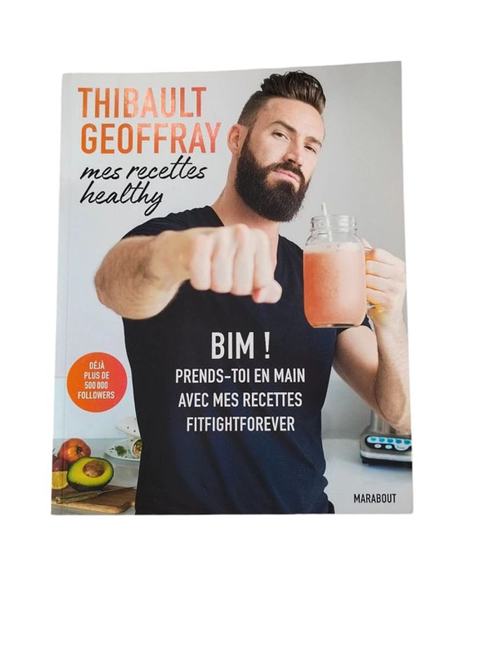 Livre " Mes recettes healthy - Bim ! Prends toi en main avec mes recettes fitfightforever "