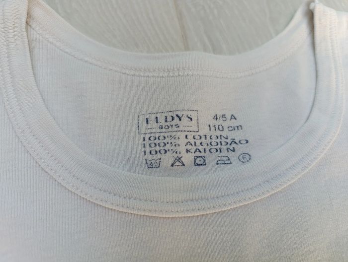 Lot 3 Tee shirt de corps 4/5 ans - photo numéro 3