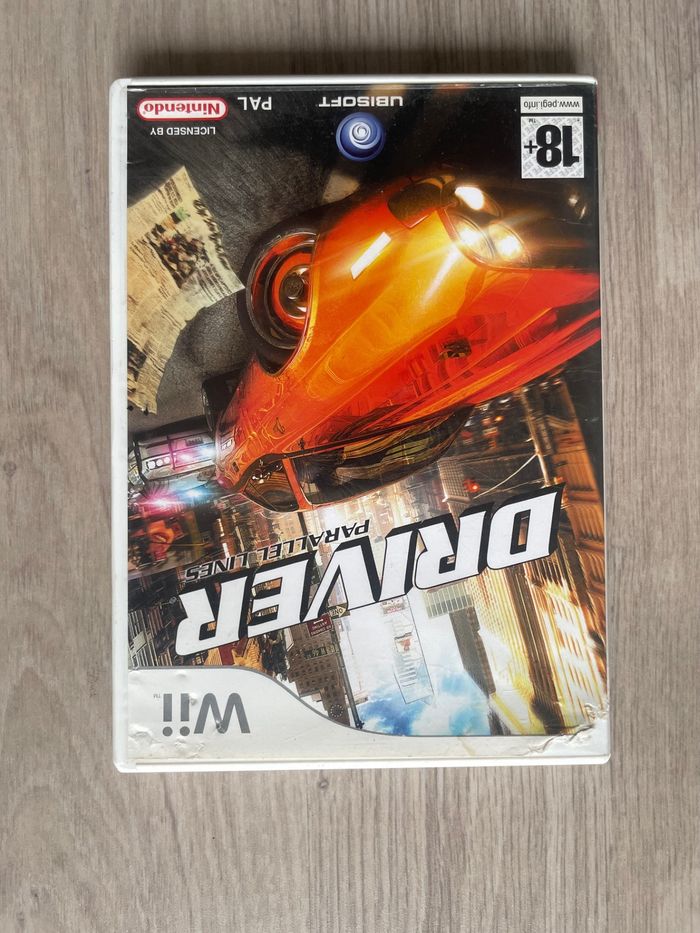 Jeu pour Nintendo Wii, Driver parallel lines, en français.