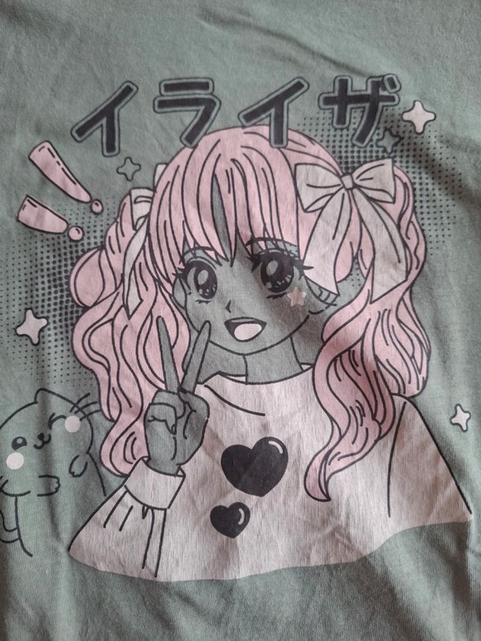 T shirt manche longue taille 10 ans - photo numéro 3