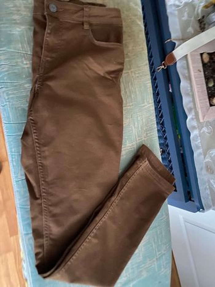 Pantalon marron cognac  LH - photo numéro 3