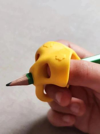 Correcteur de posture d'écriture en silicone souple