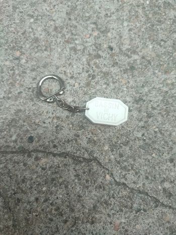 Porte clé pastille Vichy