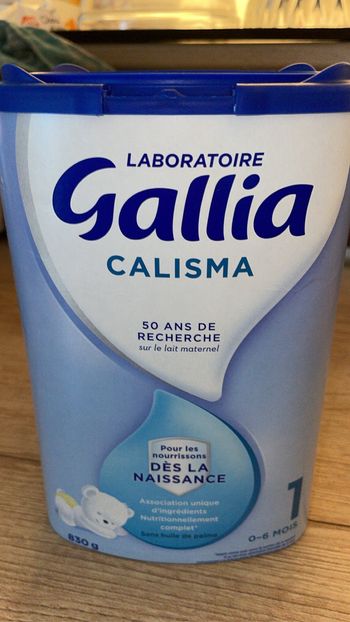 Lait Gallia 1er âge