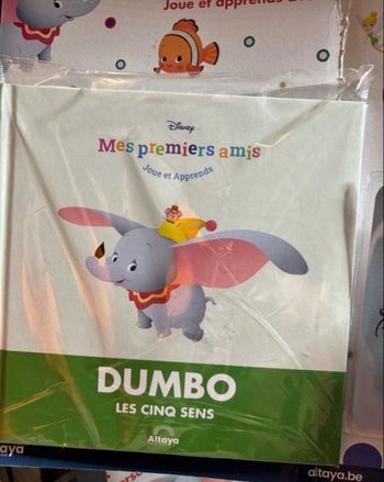 Figurine + Livre Dumbo n 3 Mes Premiers Amis Disney Altaya