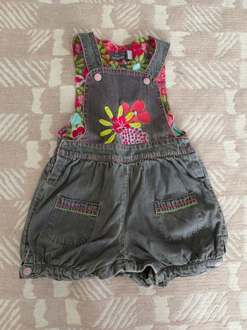 Salopette short