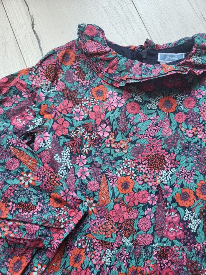Sublime robe liberty jacadi 6ans neuve - photo numéro 2