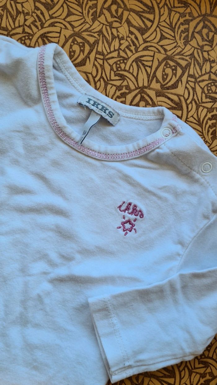 Lot tee-shirts taille 6mois multimarques - photo numéro 3