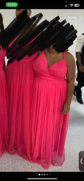 Robe rose