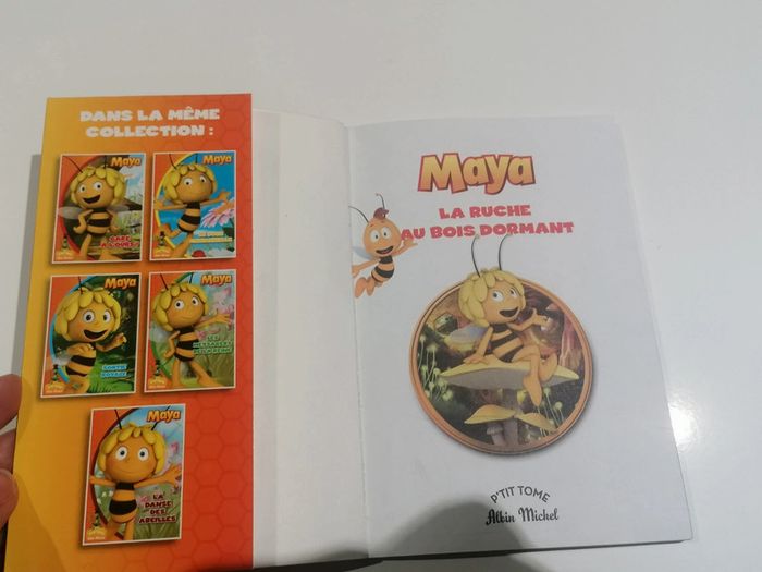 Livre Maya l abeille la ruche au bois dormant 🐝 - photo numéro 5