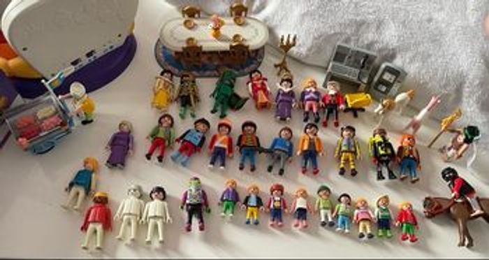 Lot playmobil personnage accessoires