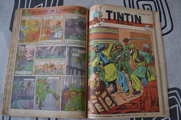 Tintin reliure belge num.3 de 1947 - photo numéro 11