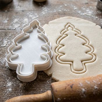 Emporte-pièce Sapin de Noël - Découpoir Biscuits, Sablés et Pâte à Sucre