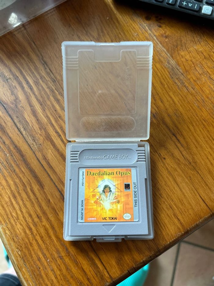 Jeu gameboy - photo numéro 1