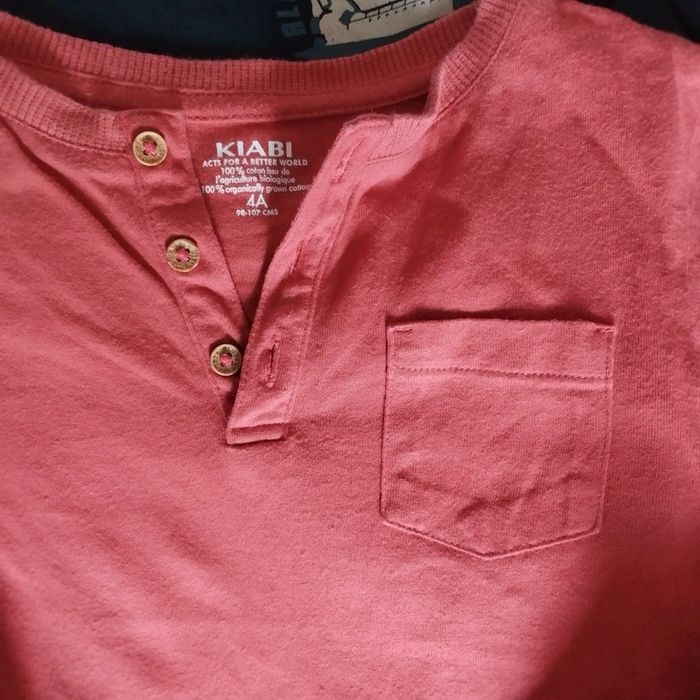 Lot de 2 t-shirts ml 4 ans - photo numéro 2