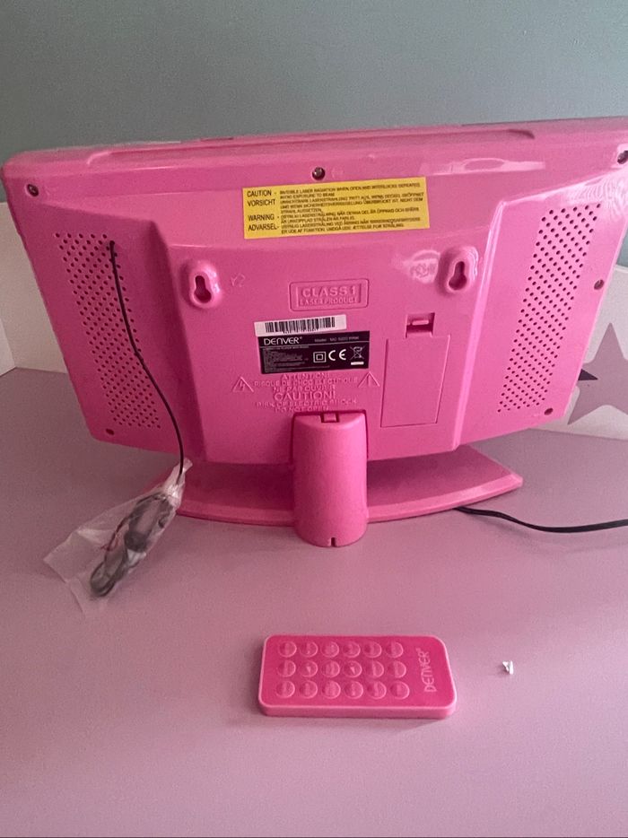 Poste radio CD rose - photo numéro 2