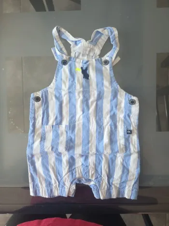 Salopette short