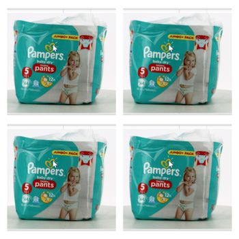 Lot de  256  Couches Pampers Baby Dry  Pants 12-17kg Taille 5 Neuf