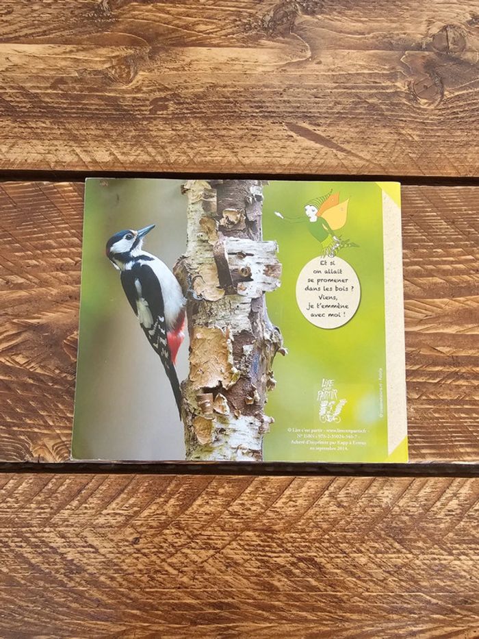 Livre enfant bébé En forêt avec la fée Danaé animaux de la forêt renard documentaire - photo numéro 2