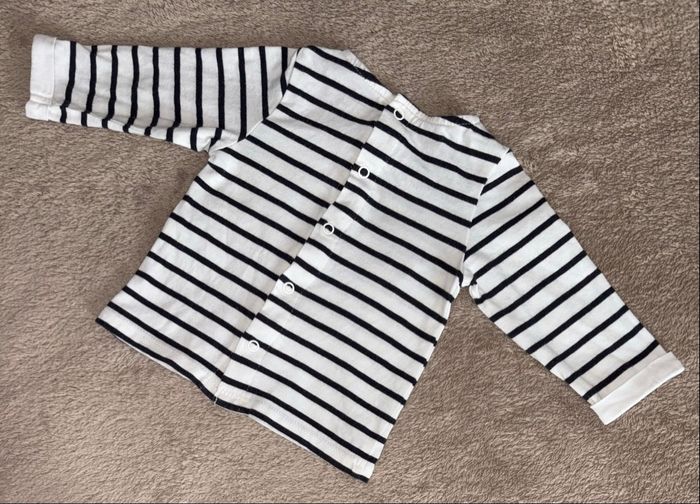 Tee-shirt manches longues 3 mois Kiabi - photo numéro 4