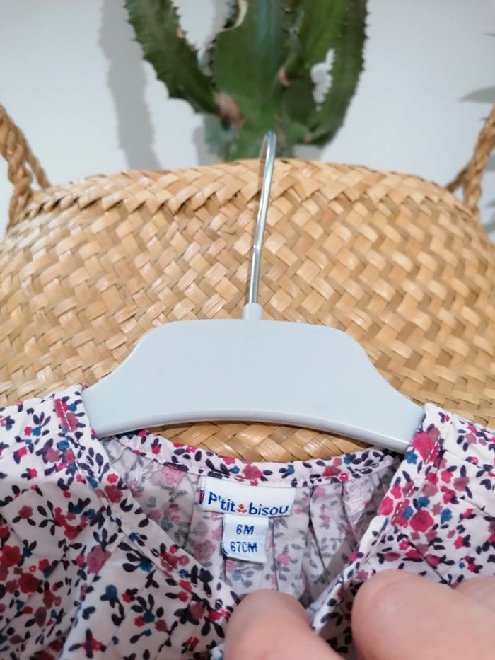 NEUF Blouse P'tit Bisou 6 mois - photo numéro 6