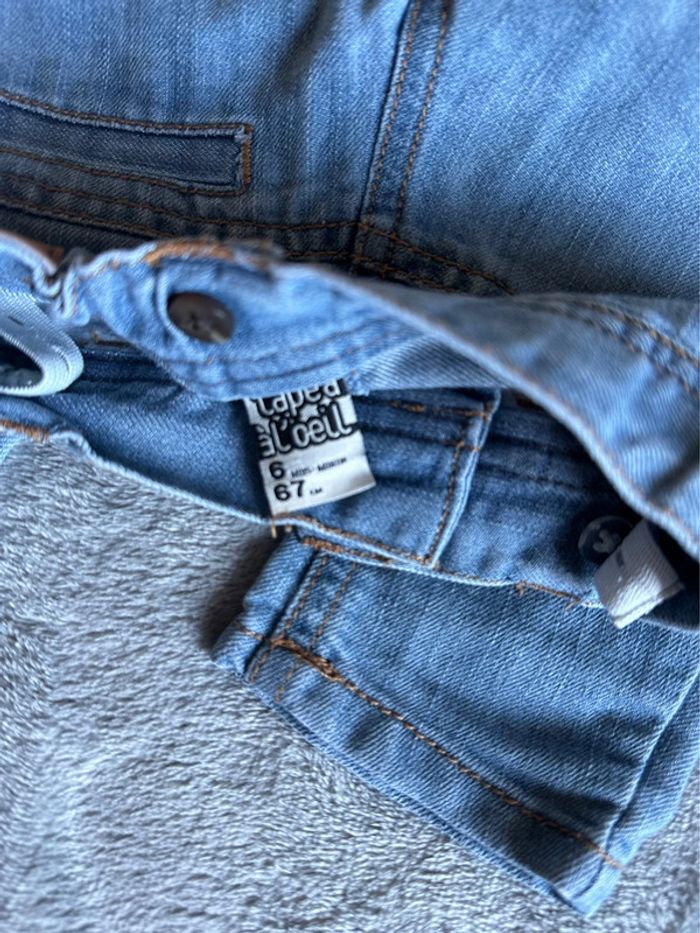 Jean clair garçon - 6 mois - Tape à l’œil - photo numéro 4