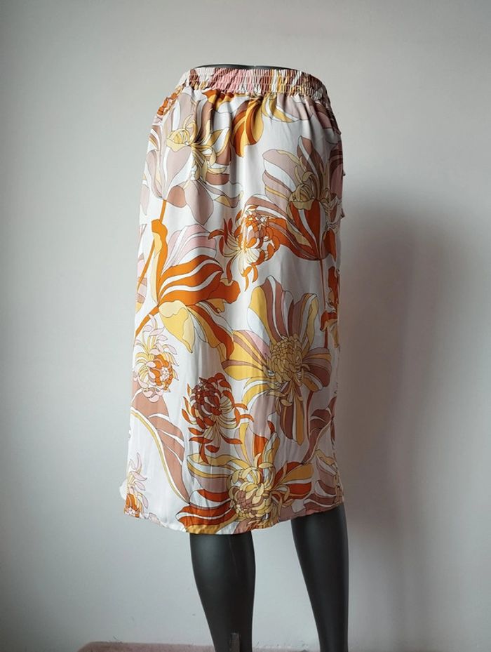 Jupe avec drapé Camaïeu taille 42 - photo numéro 4