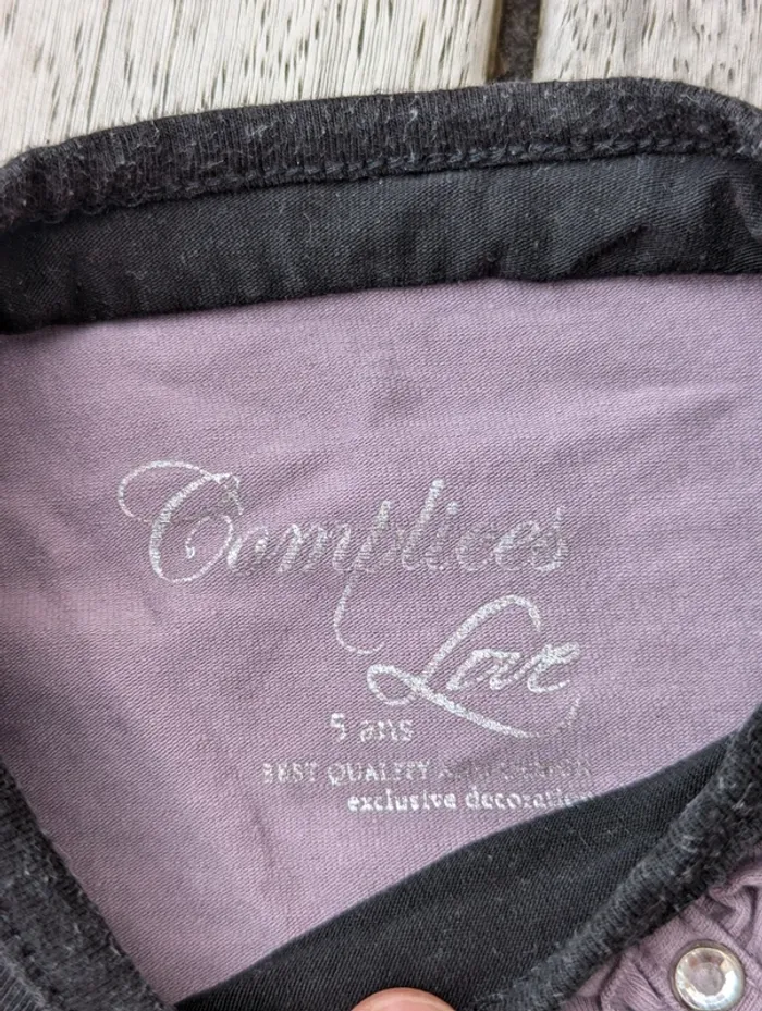 Tee-shirt manches longues Complices 5 ans - photo numéro 2