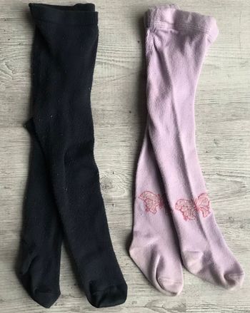 Lot 2 collants 9/12 mois