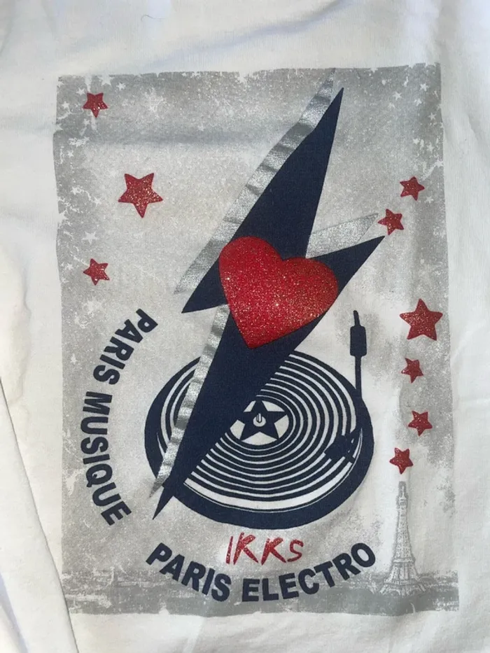 T-shirt IKKS, huit ans - photo numéro 3