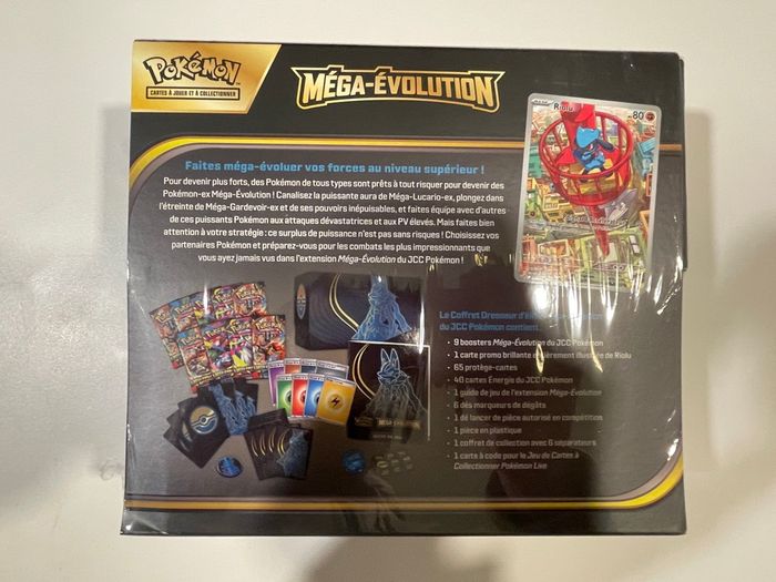 Pokémon Coffret Dresseur d’élite ETB Mega Évolution Lucario - photo numéro 2