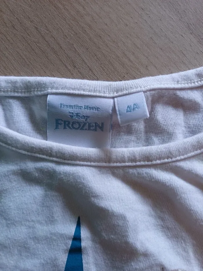 T-shirt disney reine des neiges - photo numéro 3