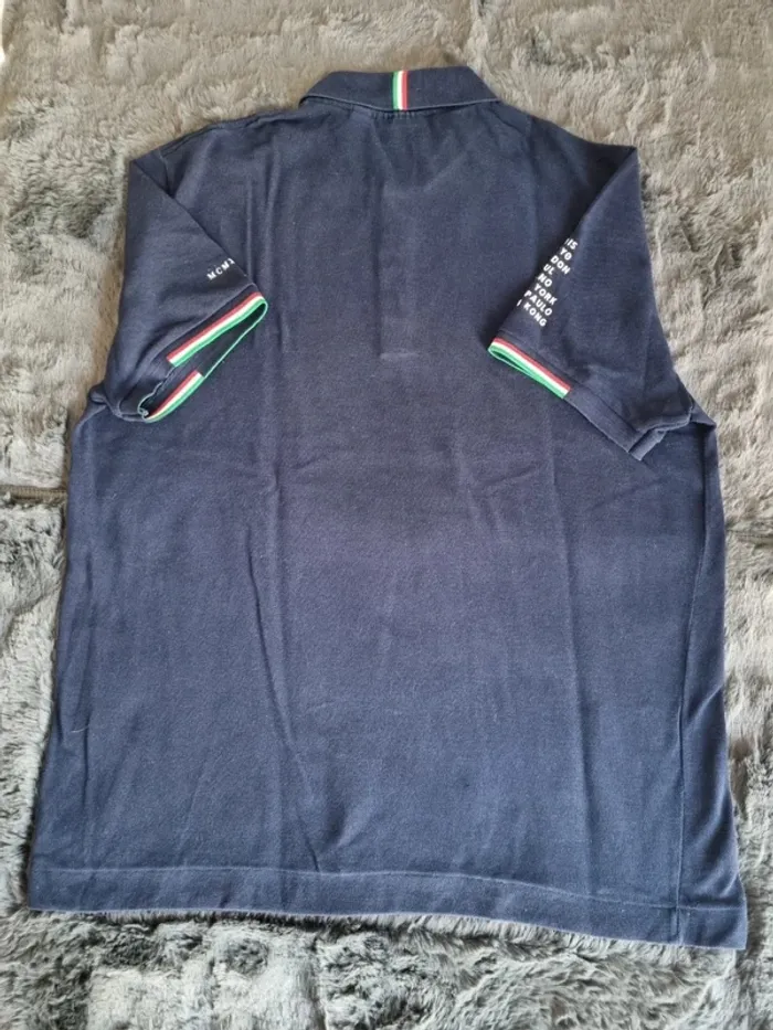 Polo Lacoste Bleu – Taille S Hommes - photo numéro 3